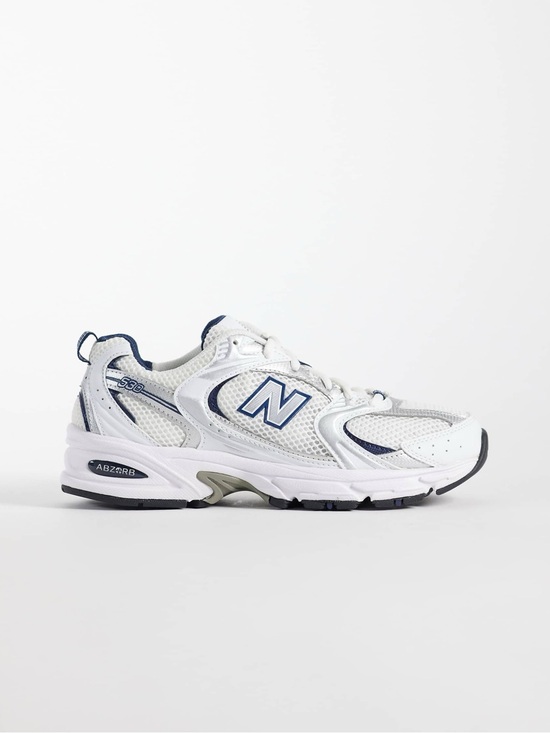 New Balance Shoes - New Balance Women’s White & Navy 530 Trainer Sneakers